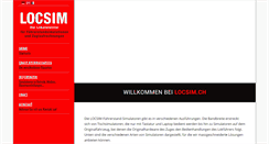 Desktop Screenshot of locsim.ch
